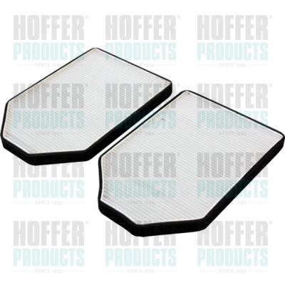 Filtr, vzduch v interiéru - HOF17038-X2 HOFFER - 4D0819439, 4D0898438, 4D0819439A