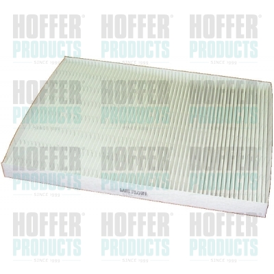 Filtr, vzduch v interiéru - HOF17080 HOFFER - 382400304, 512024302, 60791494