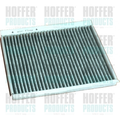 Filtr, vzduch v interiéru - HOF17107K HOFFER - 99000990N0F30, 99000990N0F40, 17107K