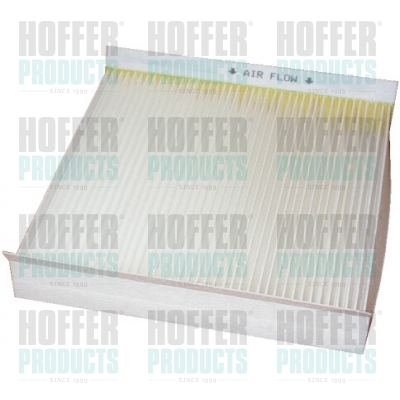 Filtr, vzduch v interiéru - HOF17123 HOFFER - 7701048748, 272779759R, 7701049749