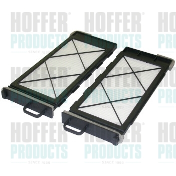 Filter, Innenraumluft - HOF17140F-X2 HOFFER - 272751N605, 272747J125, B727C79925