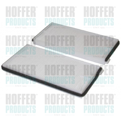 Filtr, vzduch v interiéru - HOF17328F-X2 HOFFER - 9586165D00, 9586165D00000, 1543