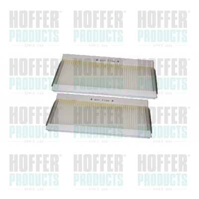 Filtr, vzduch v interiéru - HOF17334-X2 HOFFER - LDY361J6X, 17334-X2, 17334X2