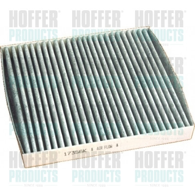 Filtr, vzduch v interiéru - HOF17356K HOFFER - 1315686, 30676484, 1494697