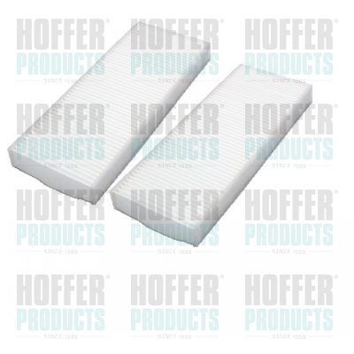 Filtr, vzduch v interiéru - HOF17451-X2 HOFFER - 27274EA000, 17451-X2, 17451X2