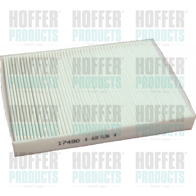 Filtr, vzduch v interiéru - HOF17490 HOFFER - 647945, 647946, AVF1109C