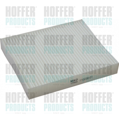Filtr, vzduch v interiéru - HOF17503 HOFFER - 052420930, 13271191, 1808246