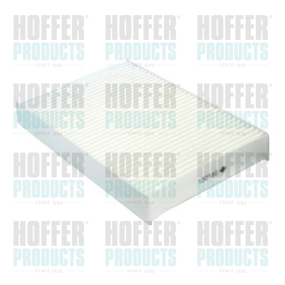 Filtr, vzduch v interiéru - HOF17519 HOFFER - 272771KA4A, 272772100R, 27277100R