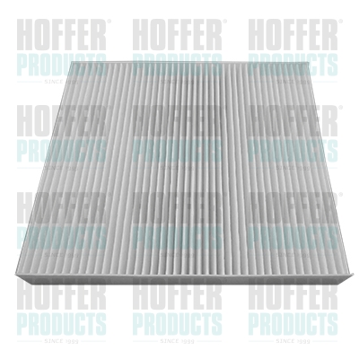 Filtr, vzduch v interiéru - HOF17594 HOFFER - 2Q0819644, 2Q0819653, 17594