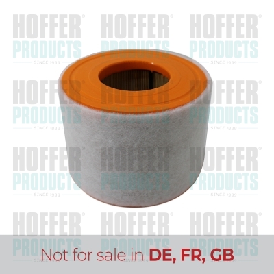 Air Filter - HOF18474 HOFFER - 4G0133843H, 4G0133843K, 109215