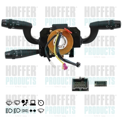 Steering Column Switch - HOF2103571 HOFFER - 1649362180, 735756484, 1612404080