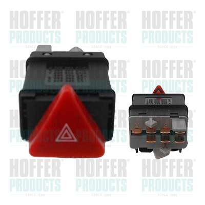 Hazard Warning Light Switch - HOF2103606 HOFFER - 1C0953235D, 1C0953235E, 6N0953235B302