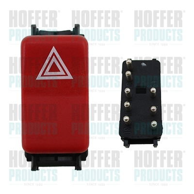 Hazard Warning Light Switch - HOF2103635 HOFFER - A1248200110, 1248200110, 08802