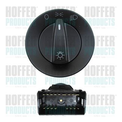 Switch, headlight - HOF2103812 HOFFER - 1C0941531C, 377941534, 1C0941531C01C
