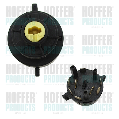 Ignition Switch - HOF2104014 HOFFER - 4A0905849, 4A0905849A, 4A0905849B