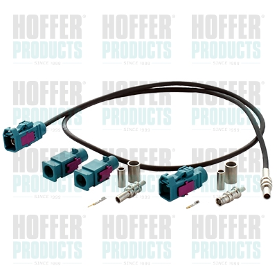 Repair Kit, cable set - HOF25251 HOFFER - 10215, 240660220, 25251