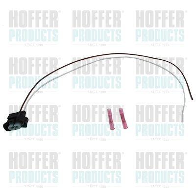 HOF25487, Cable Repair Set, high-beam headlamp bulb, HOFFER, 20398, 242140060, 25487, 405488, 51277310, 8035487