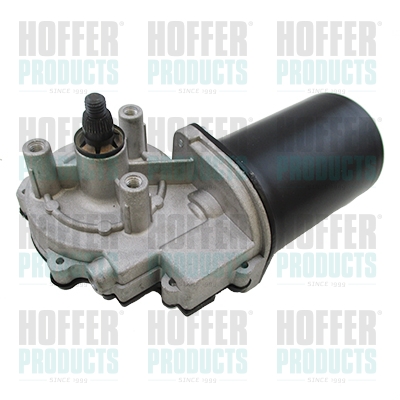 Wischermotor - HOFH27055 HOFFER - 5081611, 2T1417508AC, 2T1417508AD