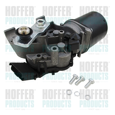 Wiper Motor - HOFH27155 HOFFER - 28800JD900, 064300412010, 10800159