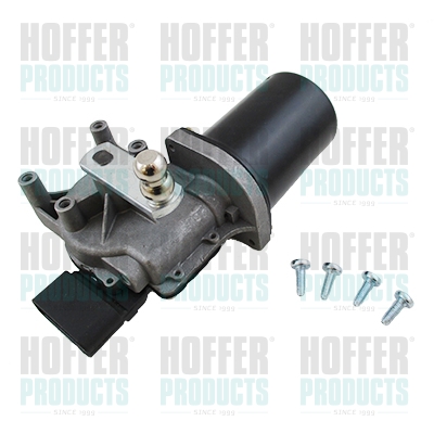 Wiper Motor - HOFH27191 HOFFER - 6405L7, 77364080, 064052101010