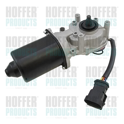 Wiper Motor - HOFH27197 HOFFER - 53556502, 7701058169, 10800078