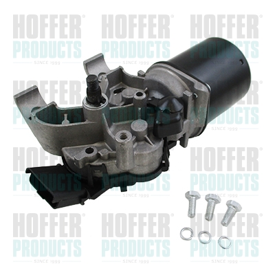 Wiper Motor - HOFH27199 HOFFER - 8200268131, 54523631, 54523611