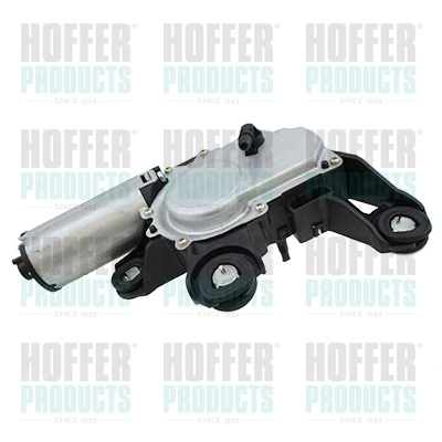 Wiper Motor - HOFH27215 HOFFER - 7M3955711A, 7M3955711C, 117831