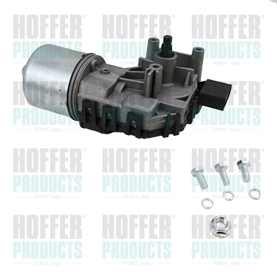 Wiper Motor - HOFH27226 HOFFER - 8E1955113, 8E1955119, 00283270