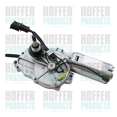 Wiper Motor - HOFH27233 HOFFER - 1H6955713A, 064072200010, 10800036