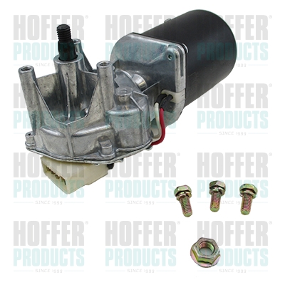 Wiper Motor - HOFH27252 HOFFER - 640573, 640581, 064342640010