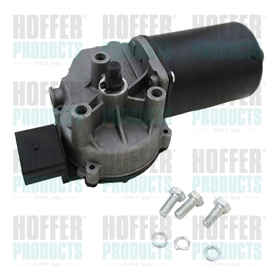 Wiper Motor - HOFH27263 HOFFER - 3B1955113B, 4B1955113, 10800769
