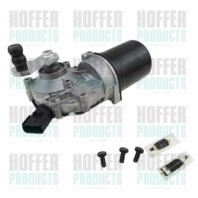 Wiper Motor - HOFH27281 HOFFER - 68028446AA, 68028446AB, K68028446AC