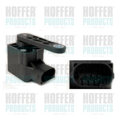 Sensor, headlight levelling - HOF3800005 HOFFER - 4B0907503, 4B0907503A, 14148