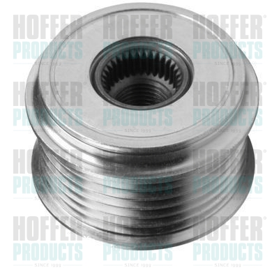 Alternator Freewheel Clutch - HOF45002 HOFFER - 211242, 335871, 4805492