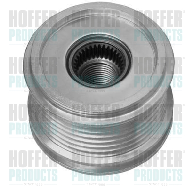 Alternator Freewheel Clutch - HOF45040 HOFFER - 2711540902, 335681, 2711550115