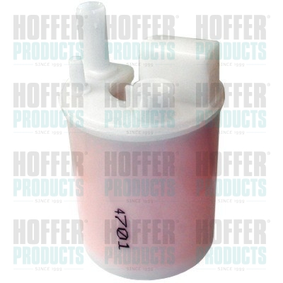 HOF4701, Fuel Filter, HOFFER, 319112D000, 110204, 120.003, 30H0022, 4701, FF041, HF637, IFG3H10, IPFTH001, J1330505, J1330507, JFCH22S, PCA-055, ST399, FCH22S