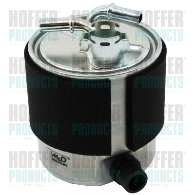 Palivový filtr - HOF4870 HOFFER - 16400JY00A, 16400JY09D, 16400JX52C