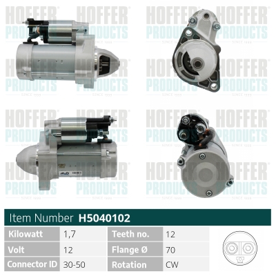 HOFH5040102, Anlasser, Starter, HOFFER, 906012680, A005151400180, 61514501, 6151450180, A6519060026, A006151450180, A0061514501, A000906012680, A0009060126, 651906002680, 6519060026, 005151400180, A9060126, 9060126, 006151450180, 0061514501, 000906012680, 0009060126, A651906002680, A6151450180, A61514501, A906012680, 114305, 20432223RC, 220670A, 25-4159, 254698K, 3207, 325058122, 458775