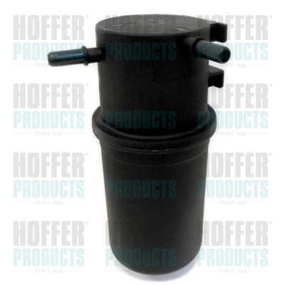 Kraftstofffilter - HOF5051 HOFFER - 2H0127401A, 2H0127401B, 113876