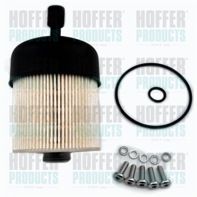 Fuel Filter - HOF5093 HOFFER - 16400-00Q2A, 6070900752, 8660003797