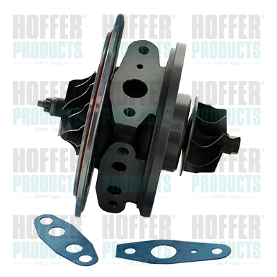 HOF65001039, Core assembly, turbocharger, HOFFER, 8200583860*, 8200695786*, 8200741580*, 8200741579A*, 1000-010-526-0001, 100-00436-500, 431370635, 47.1039, 601039, 65001039, 765016-9020S*, CCH71025AS, SCH71025.0, 1000-010-526, 765016-9019S*, CCH71025, SCH71025, 765016-9018S*, CCH71025GS, SCH71025.7, 765016-9017S*, CCH71025KS, SCH71025.1, 765016-9016S*, 765016-9015S*, 765016-9014S*, 765016-9001*, 765016-9002*, 765016-9003*, 765016-9004*