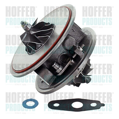 HOF65001422, Core assembly, turbocharger, HOFFER, 17201-51021*, 17201-51020*, 431370851, 47.1422, 601422, 65001422, CCH86028AS, SCH86028, VB22*, CCH86028GS, SCH86028.0, VB36*, CCH86028KS, SCH86028.1, CCH86028, SCH86028.7