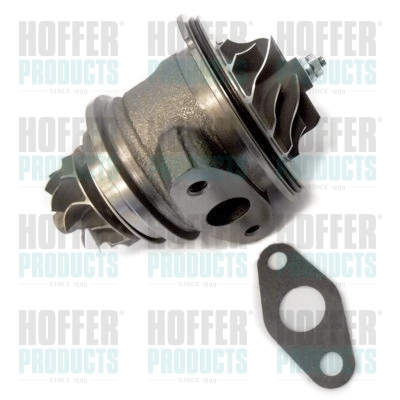 Core assembly, turbocharger - HOF6500381 HOFFER - 28231-27000*, 300-00251-500, 431370318