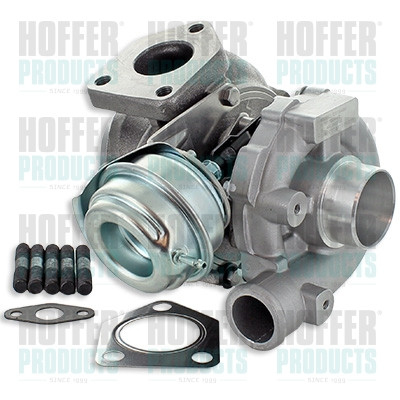 Charger, charging (supercharged/turbocharged) - HOF6900012 HOFFER - 11652248905, 11652247297, 11652248905G
