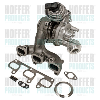 Charger, charging (supercharged/turbocharged) - HOF6900079 HOFFER - 03P253019B, 03P253019BV050, 03P253019BX