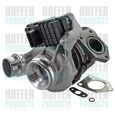 Charger, charging (supercharged/turbocharged) - HOF6900234 HOFFER - 851947503, 8519475, 11658517452