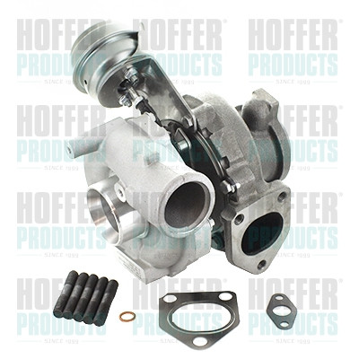 Charger, charging (supercharged/turbocharged) - HOF6900240 HOFFER - 11652247691F, 11652248907H, 11652248906G