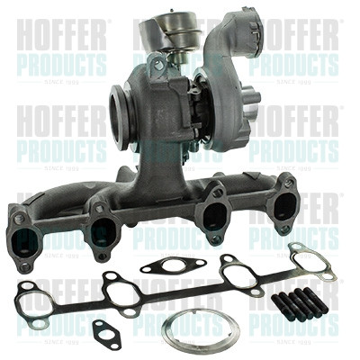 Charger, charging (supercharged/turbocharged) - HOF6900246 HOFFER - 038253010N, 038253056M, 038253010NX