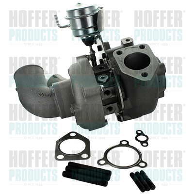 HOF6900261, Charger, charging (supercharged/turbocharged), HOFFER, 28200-4A480, 129186, 172-13022, 431410082, 49.261, 5303-971-0127, 649122, 65261, 6900261, CTC78024AS, PA53039700145, STC78024, T916245, 5303-971-0145, CTC78024JR, STC78024.7, 5303-980-0145, CTC78024GS, STC78024.0, 5303-980-0127, CTC78024, STC78024.1, 5303-988-0145, CTC78024KS, 5303-970-0145, 5303-988-0127, 5303-970-0127, K03-0145, K03-0127, 5303-990-0127