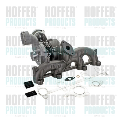 Charger, charging (supercharged/turbocharged) - HOF6900547 HOFFER - 038253016D, 038253016G, 038253016GV500